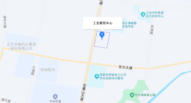 连云港家博会交通路线地图